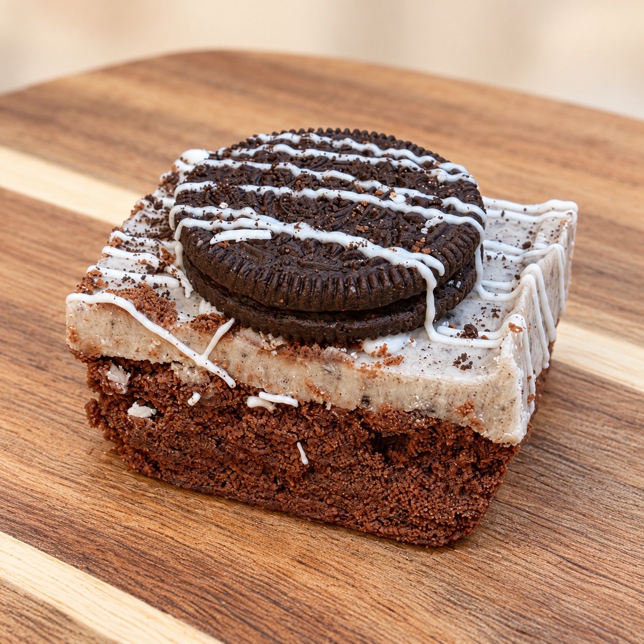 Oreo Cookies & Cream Brownie